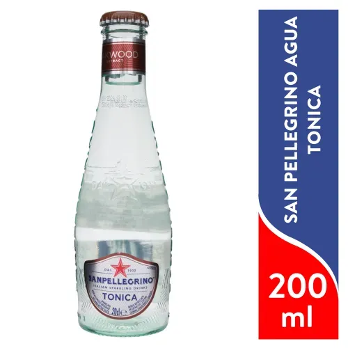 San Pellegrino Agua Tonica Vidrio 200ml