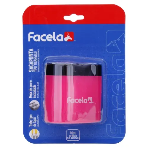 Sacapunta Facela con depósito colores surtidos