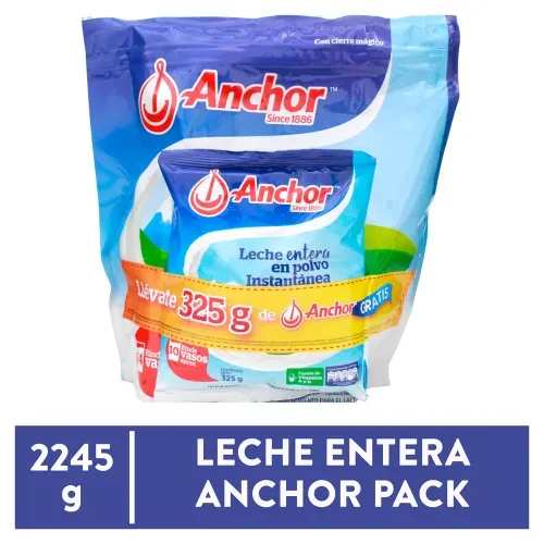 Anchor Pack Leche 1920 Gr Mas 325 Gr