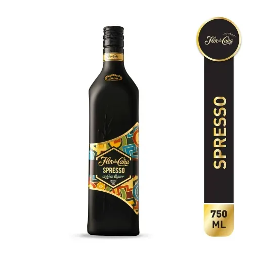 Crema de café Ron Flor De Caña Spresso - 750 ml