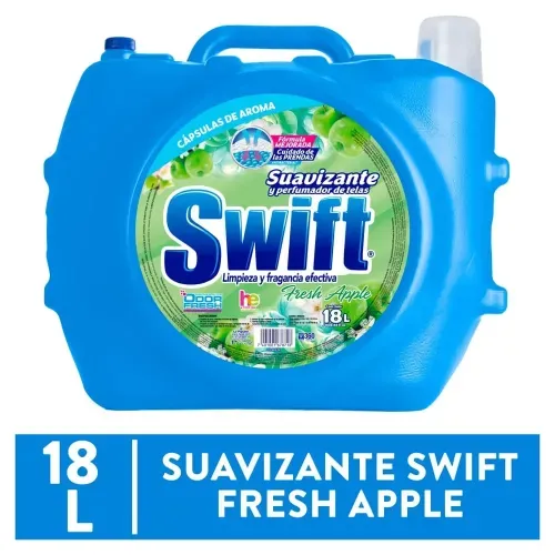 Suavizante Swift fresh apple - 18 L
