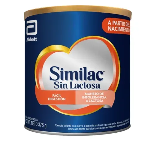 Fórmula Infantil  Similac® Sin Lactosa, A Partir Del Nacimiento - 375g