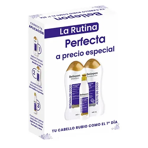 Bellepon Pack Trat Comp Matizador 1180ml