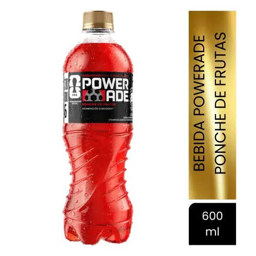 Bebida Hidratante Powerade sabor Ponche de Frutas - 600ml