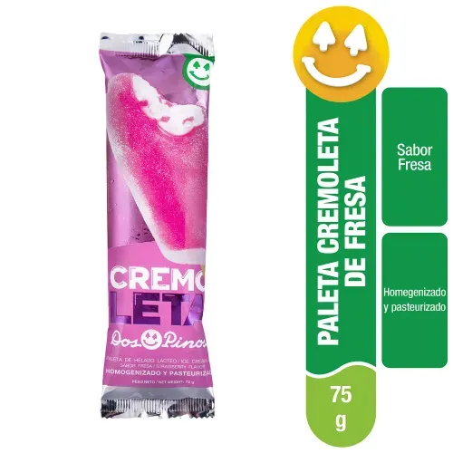 Paleta Cremoleta Fresa 75 g