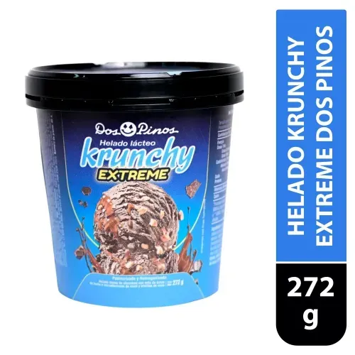 Helado Krunchy Extreme Dos Pinos 227gr