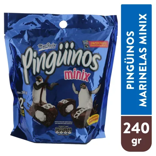 Pinguino Marinela Minix 204g