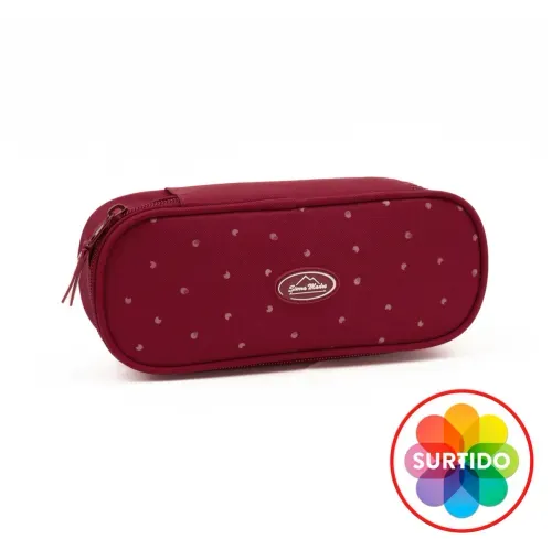 Cartuchera Sierra Madre blanda para lápices grande