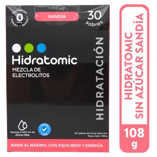 Hidratomic Sin Azuc Sand Sob 1ea 30gr