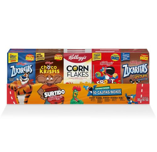 Cereales Kelloggs Surtido 10 pack - 302 g