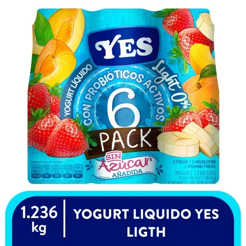 Yogurt Yes 6pack Light