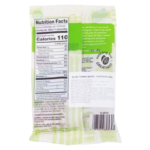 Gomitas Snak Club ositos – 113 g