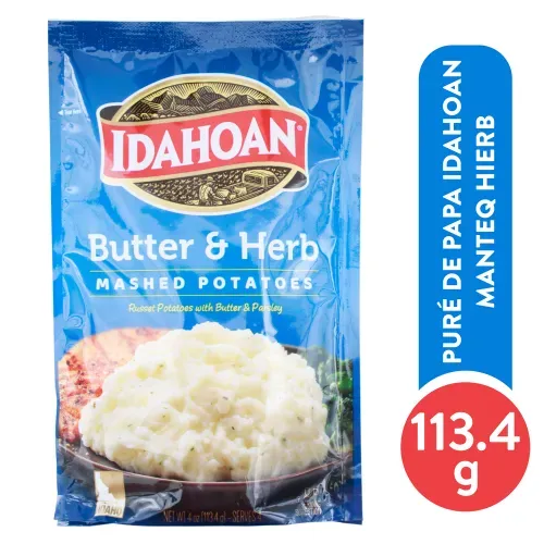 Puré De Papa Idahoan Manteq Hierb - 113.4 g
