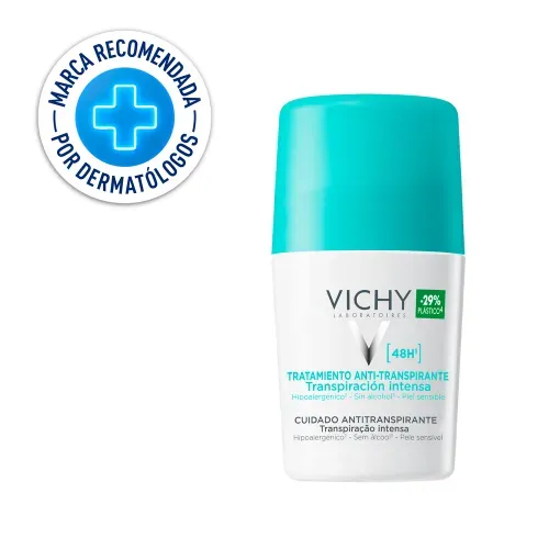VICHY DESODORANTE TRANSPIRACIÓN INTENSA 48H 50ML