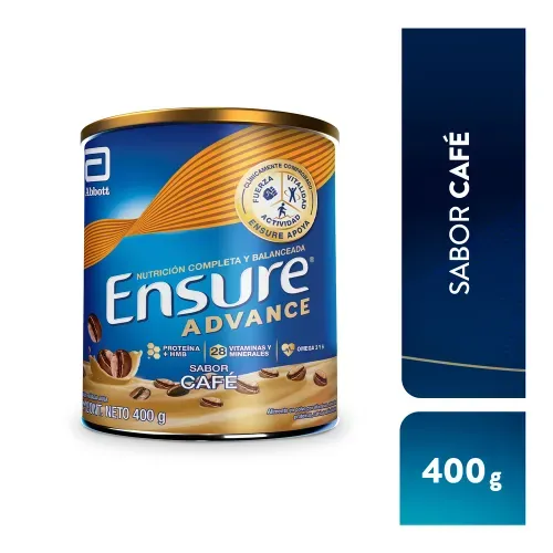 Complemento Ensure Advance Cafe 400 g
