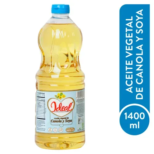 Ideal Aceite De Canola y Soya 1400ml