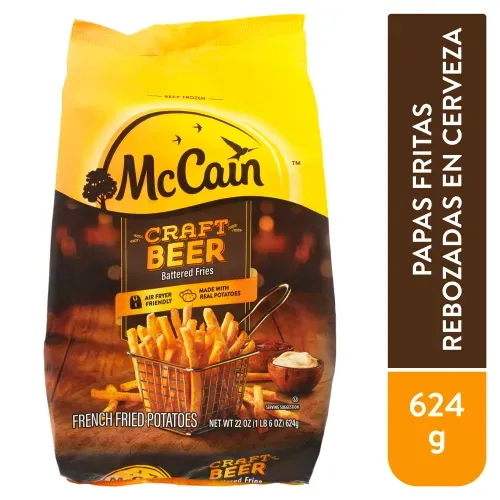 Papas Fritas Mccain Craft Beer - 624 g