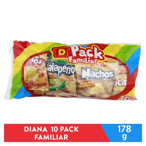 Dpack Merienda Familiar Diana 182gr