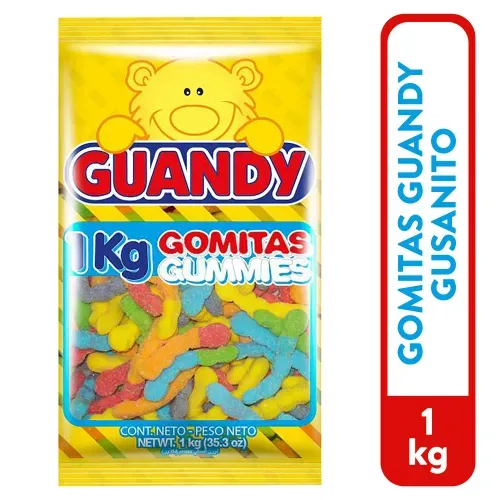 Gomitas Guandy Gusanito 1000gr