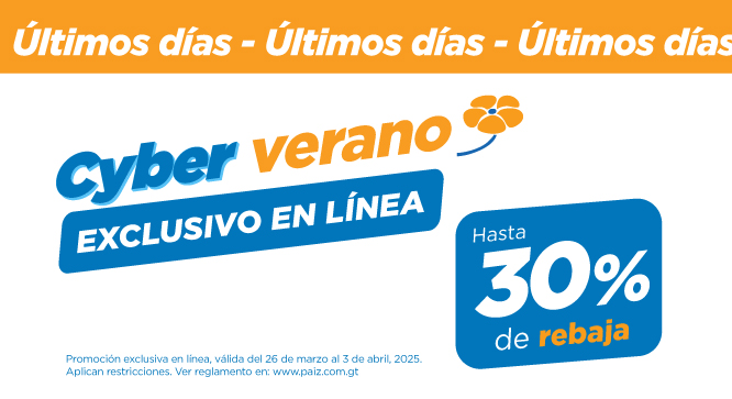 Llegaron las rebajas exclusivas de verano.