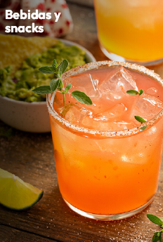 Bebidas y snacks pensados para disfrutar días de verano